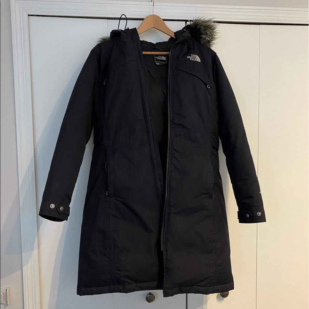 The North Face winter parka